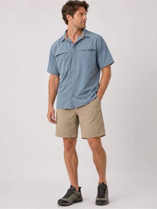Columbia Other - Columbia Omni-Shade Sun Protection Fishing Shirt Blue Large